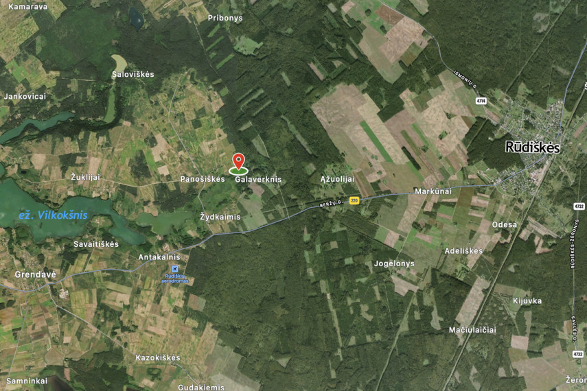 Parduodami du sklypai 2,7393 ha bendro ploto Panošiškių k., Grendavės sen., Trakų r. 5