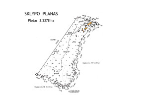 PARDUODAMAS 3,61 HA PLOTO ŽEMĖ SU ~500 M EŽERO PAKRANTĖS IR SENA SODYBA 11