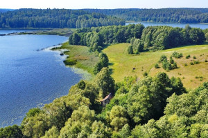 PARDUODAMAS 3,61 HA PLOTO ŽEMĖ SU ~500 M EŽERO PAKRANTĖS IR SENA SODYBA 4