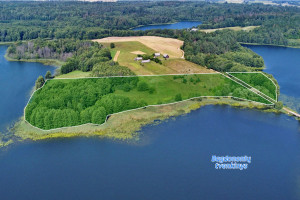 PARDUODAMAS 3,61 HA PLOTO ŽEMĖ SU ~500 M EŽERO PAKRANTĖS IR SENA SODYBA 2