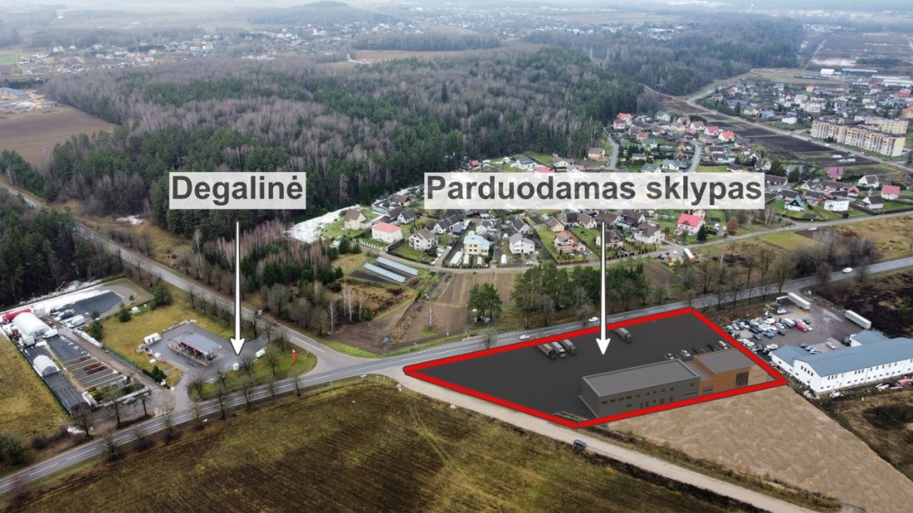 Parduodamas kitos paskirties sklypas Durpių g., Pagiriai, Pagirių k., Vilniaus r. sav., 78.35 a ploto 2