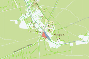 Parduodamas 95.45 a ploto sklypas Pirčiupių kaime prie  magistralinio kelio A4 Vilnius-Druskinninkai 13