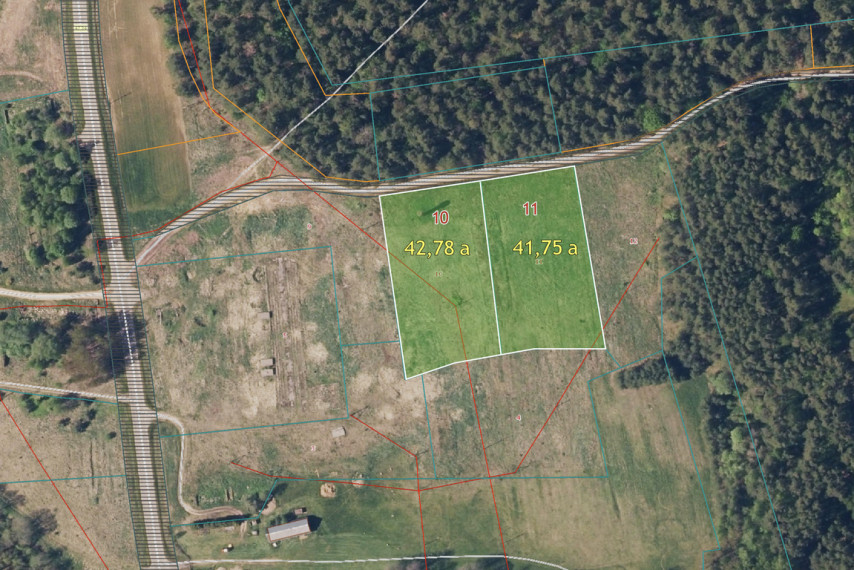 Parduodami gyvenamos ir kitos paskirties sklypai Vilkokšnio k., Trakų r. 2