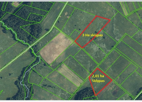Parduodamas sklypas Kimėnų k., 501 a ploto