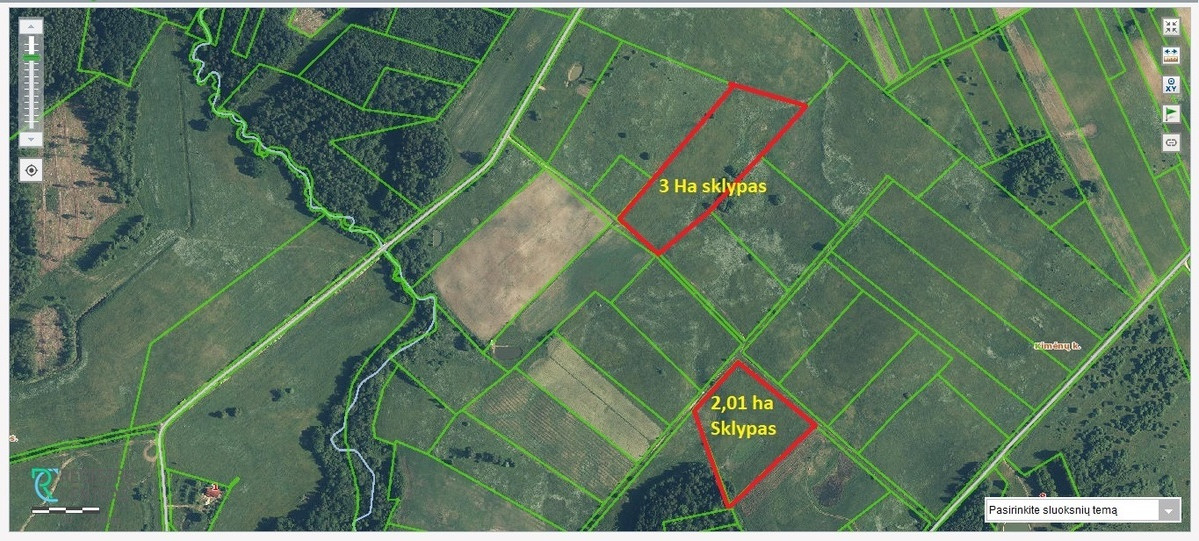 Parduodamas sklypas Kimėnų k., 501 a ploto 1