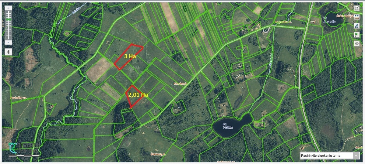 Parduodamas sklypas Kimėnų k., 501 a ploto 2