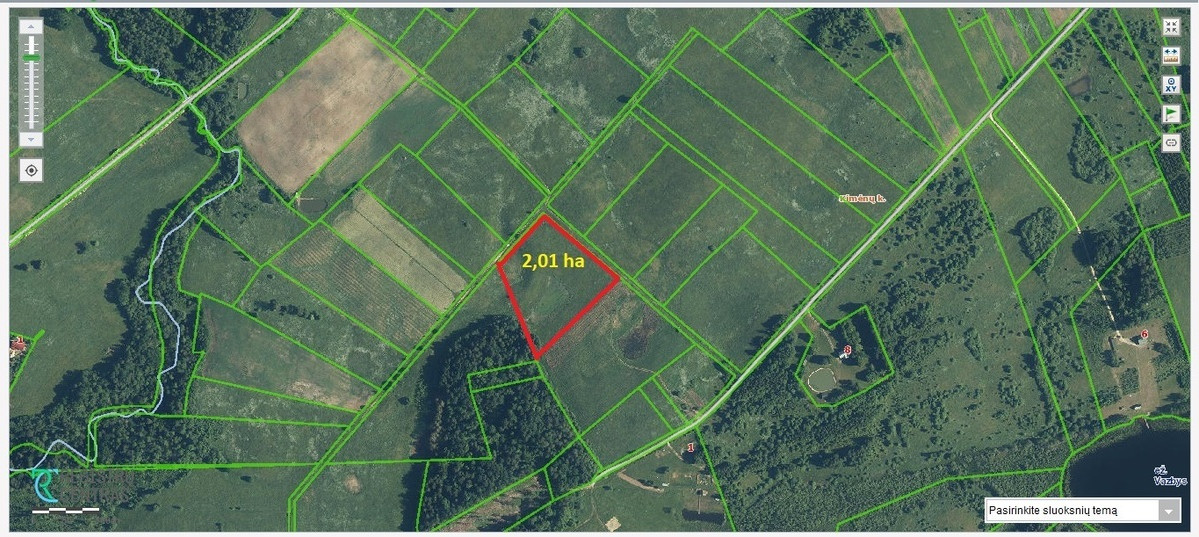 Parduodamas sklypas Kimėnų k., 501 a ploto 3