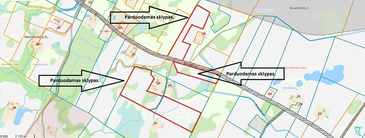 Parduodamas sklypas Suotako g., Sevelionių k., Kaišiadorių r. sav., 835 a ploto 2