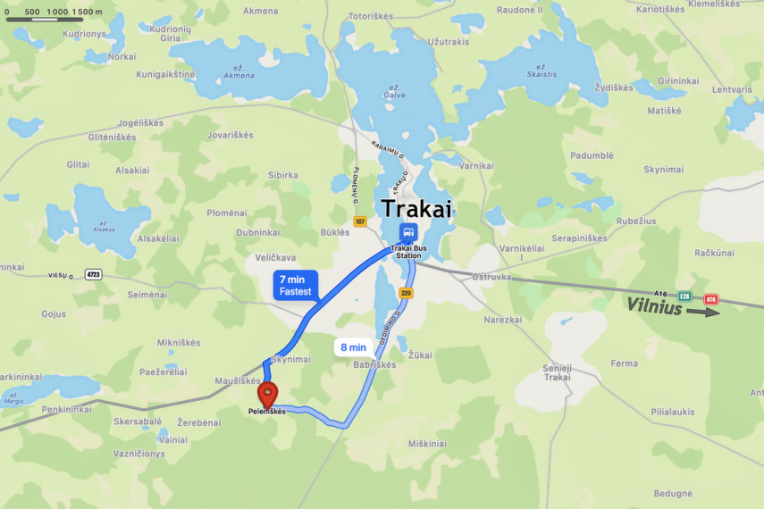 Parduodamas namų valdos sklypas Trakų r., Peleniškių k., 21.39 a ploto 15
