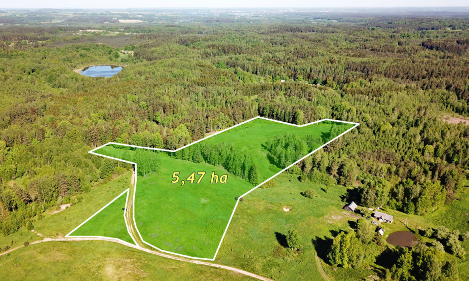 Parduodamas sklypas ūkininko sodybai Trakų r., Senosios Būdos k., 5,47 ha ploto 1