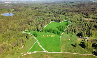 Parduodamas sklypas ūkininko sodybai Trakų r., Senosios Būdos k., 5,47 ha ploto 2