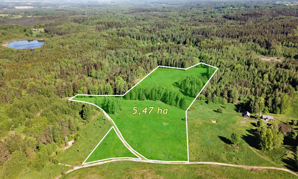 Parduodamas sklypas ūkininko sodybai Trakų r., Senosios Būdos k., 5,47 ha ploto 2