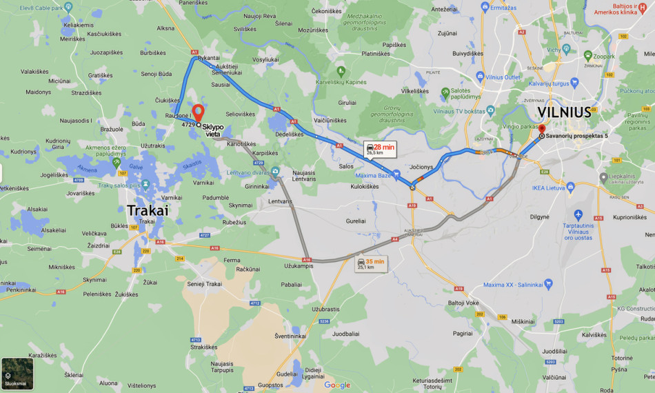 Parduodamas 1,9622 ha ploto sklypas ūkininko sodybai Trakų r., Padvariškių k. 15