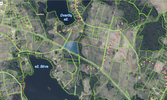 Parduodamas 1,9622 ha ploto sklypas ūkininko sodybai Trakų r., Padvariškių k. 8