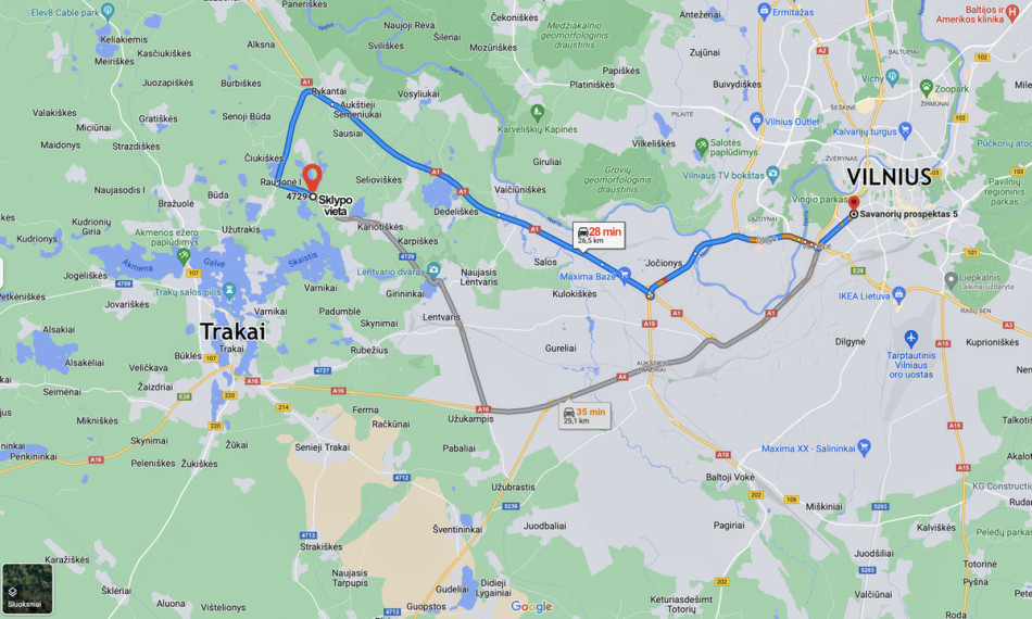 Parduodamas 1,9622 ha ploto sklypas ūkininko sodybai Trakų r., Padvariškių k. 20