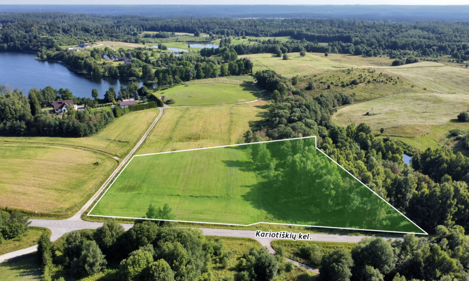 Parduodamas 1,9622 ha ploto sklypas ūkininko sodybai Trakų r., Padvariškių k. 4