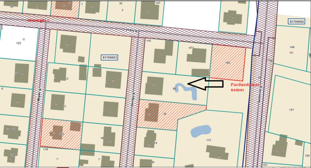 Parduodamas namas Smilgų g., Ukmergės m., Ukmergės r. sav., 321.8 m2 ploto, 2 aukštai 30
