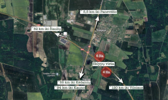Parduodamas kitos paskirties sklypas Šilagalio k., Panevėžio r. sav., 1000 a ploto 10