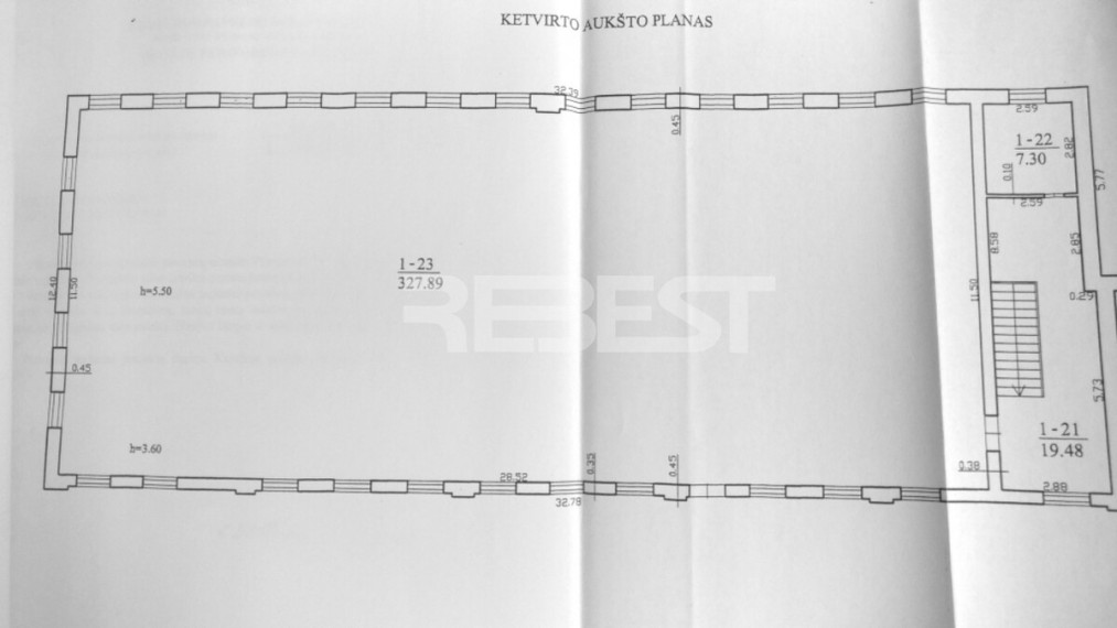 Nuomojamos paslaugų, prekybos patalpos Frenkelių g., Centras, Šiaulių m., Šiaulių m. sav., 530 m2 ploto 8