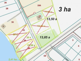Parduodamas namų valdos paskirties sklypas Pakrantės g., Sauginių k., Sauginių k., Šiaulių r. sav., 13.5 a ploto 5