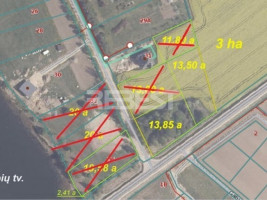 Parduodamas namų valdos paskirties sklypas Pakrantės g., Sauginių k., Sauginių k., Šiaulių r. sav., 13.5 a ploto 1