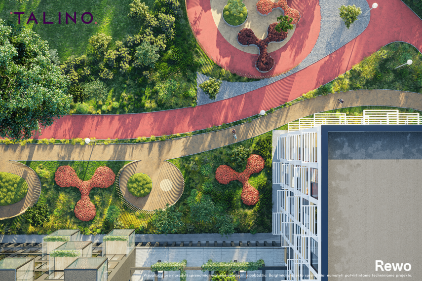 Parduodamas butas Justiniškės, Vilniaus m., Vilniaus m. sav., 22.03 m² ploto 1 kambarys 3