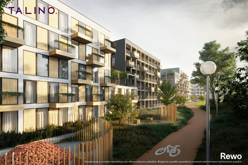 Parduodamas butas Justiniškės, Vilniaus m., Vilniaus m. sav., 22.03 m² ploto 1 kambarys 6