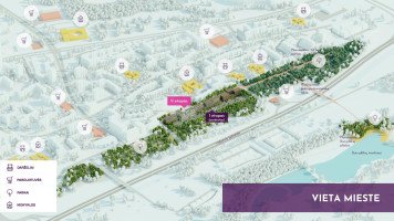 Parduodamas butas Justiniškės, Vilniaus m., Vilniaus m. sav., 22.03 m² ploto 1 kambarys 12
