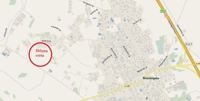 Parduodamas sklypas Pievų g., Maišiagalos mstl., 11 a ploto 5
