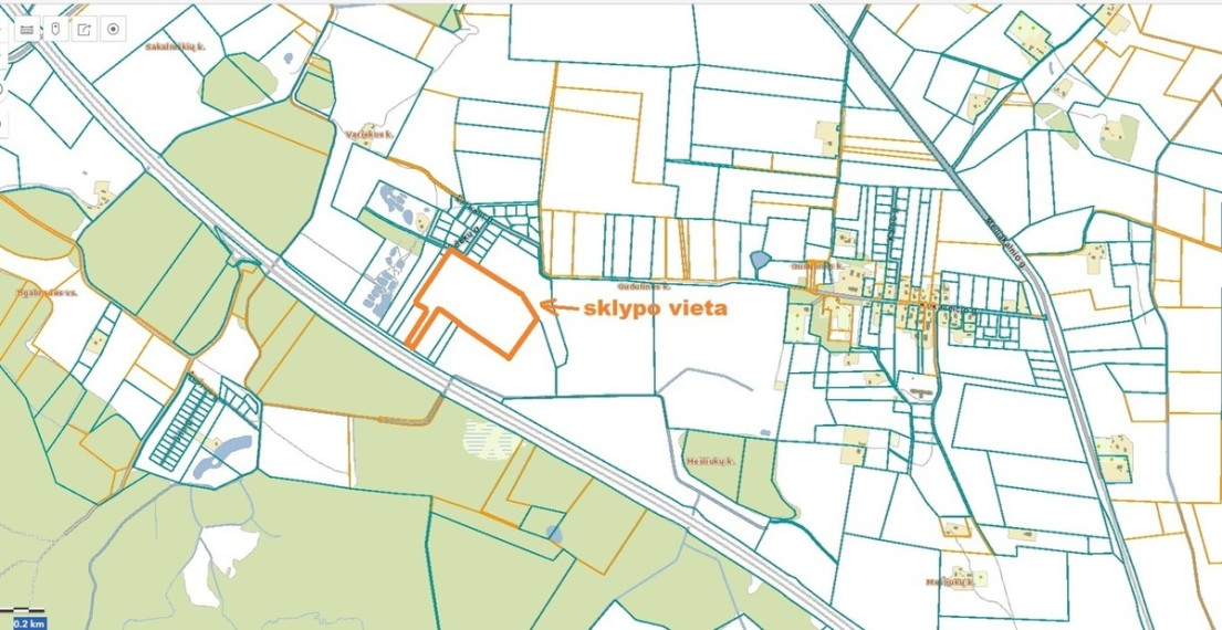 Parduodamas sklypas Variekos k., 697 a ploto 3