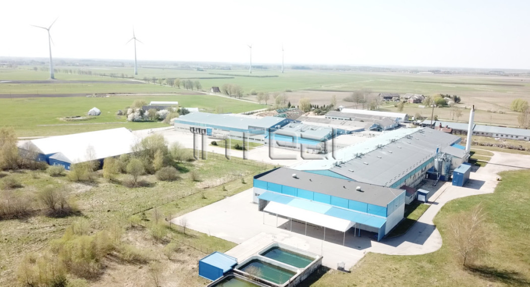 PARDUODAMAS PRAMONĖS IR SANDĖLIAVIMO KOMPLEKSAS SAKŪTĖLIŲ K. ŠILUTĖS RAJONE 16411 kv.m PLOTO 21