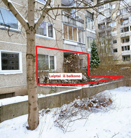 Parduodamas butas Žemynos g., Pašilaičiai, Vilniaus m., Vilniaus m. sav., 50.31 m2 ploto, 2 kambariai 2
