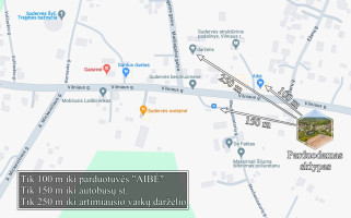Parduodamas  sklypas Vilniaus g., Sudervės k., Vilniaus r. sav., 18.17 a ploto 5
