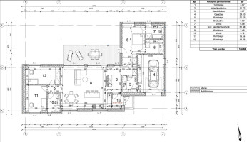 Parduodamas namas Bitininkų g., Didžiasalio k., Vilniaus r. sav., 161 m2 ploto, 1 aukštai 25