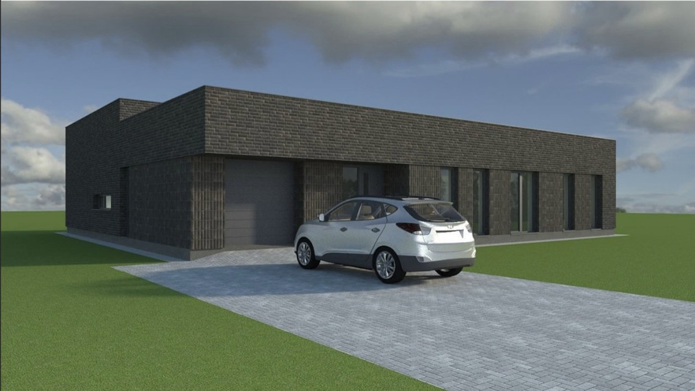 Parduodamas namas Bitininkų g., Didžiasalio k., Vilniaus r. sav., 170 m2 ploto, 1 aukštai 4