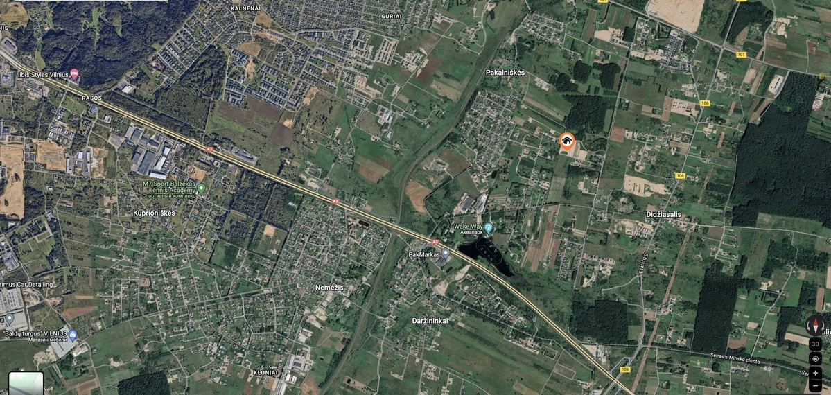 Parduodamas namas Bitininkų g., Didžiasalio k., Vilniaus r. sav., 170 m2 ploto, 1 aukštai 27