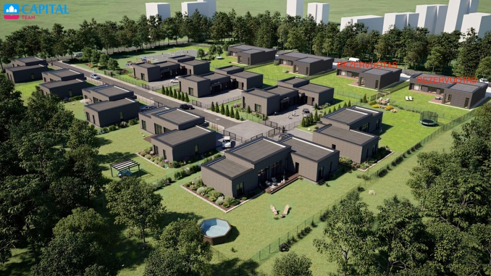 Parduodamas namas Bitininkų g., Didžiasalio k., Vilniaus r. sav., 170 m2 ploto, 1 aukštai 5