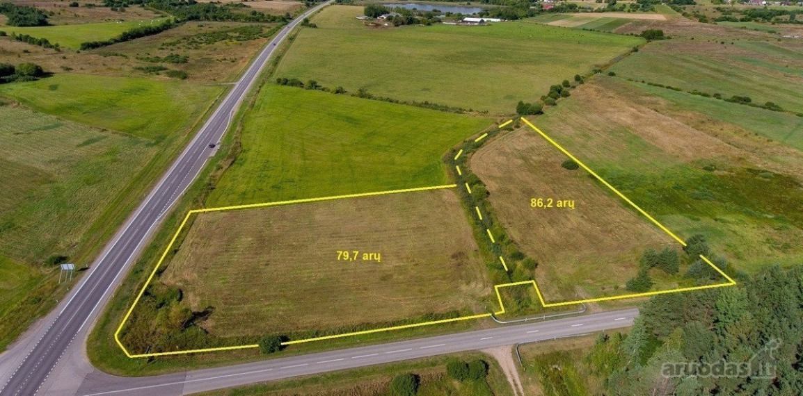 Parduodamas sklypas Rukainių k., 166 a ploto 2