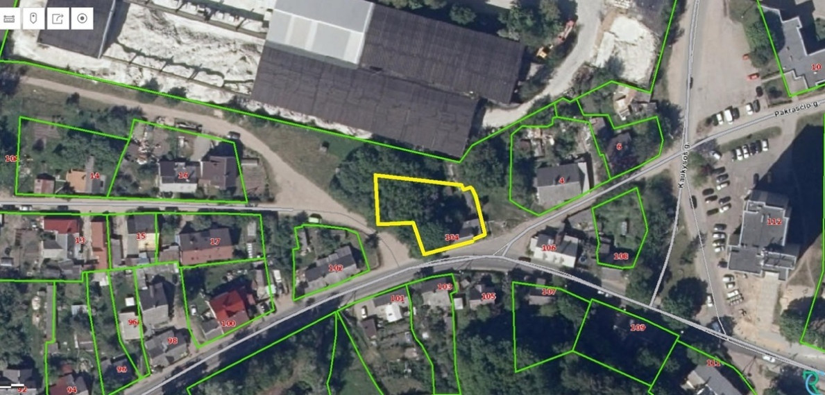 Parduodamas sklypas Subačiaus g., Markučiuose, Vilniuje, 8 a ploto 1