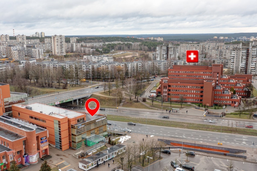 Nuomojamos administracinės, paslaugų, prekybos, sandėliavimo patalpos Ukmergės g., Šeškinė, Vilniaus m., Vilniaus m. sav., 345.42 m2 ploto 4