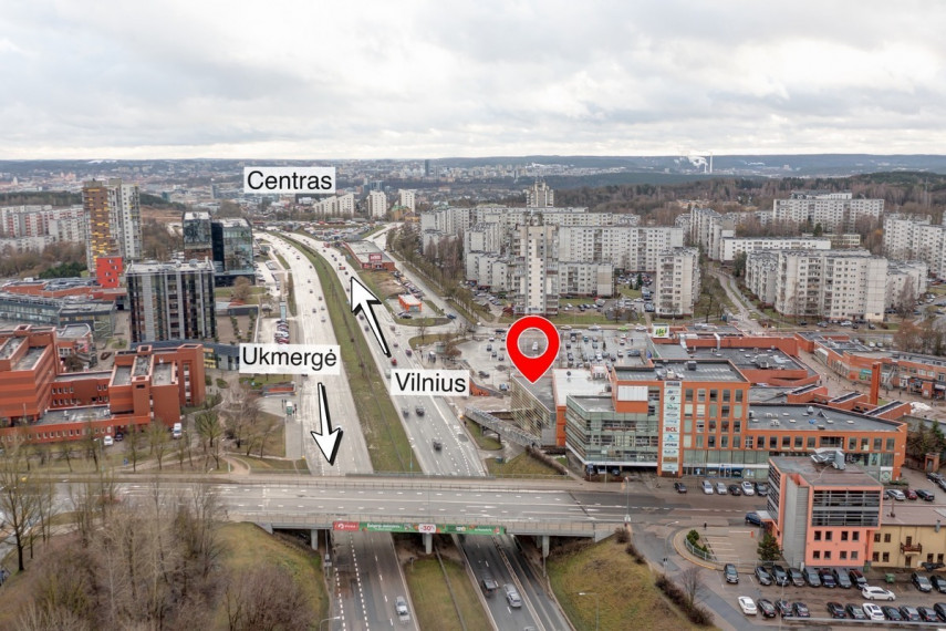 Nuomojamos administracinės, paslaugų, prekybos, sandėliavimo patalpos Ukmergės g., Šeškinė, Vilniaus m., Vilniaus m. sav., 345.42 m2 ploto 5