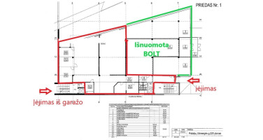 Nuomojamos administracinės, paslaugų, prekybos, sandėliavimo patalpos Ukmergės g., Šeškinė, Vilniaus m., Vilniaus m. sav., 345.42 m2 ploto 14