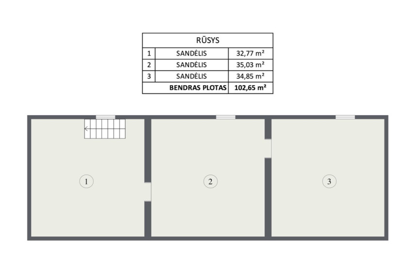 Parduodamos kitos paskirties, maitinimo, paslaugų, prekybos patalpos Paliūnės k., Raseinių r. sav., 419.18 m2 ploto 27