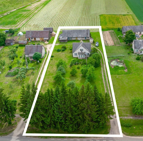 Parduodamas namas Kaštonės, Gailaičių k., Akmenės r. sav., 86.41 m2 ploto, 1 aukštai 3