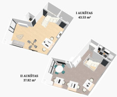 Parduodamos administracinės, paslaugų, prekybos patalpos Lvivo g., Šnipiškės, Vilniaus m., Vilniaus m. sav., 82.52 m2 ploto 10