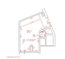 Parduodamos administracinės, paslaugų, prekybos patalpos Lvivo g., Šnipiškės, Vilniaus m., Vilniaus m. sav., 82.52 m2 ploto 9