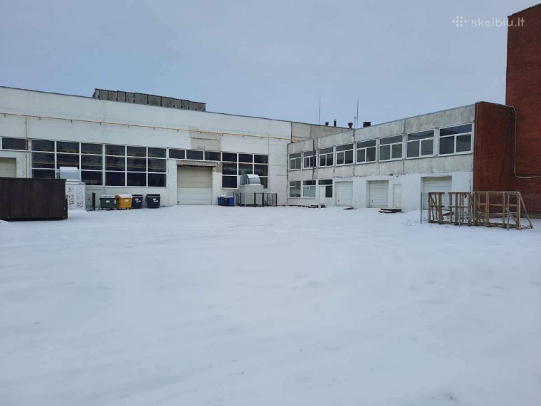 Nuomojamos gamybinės, kitos paskirties, sandėliavimo patalpos Gamyklų g., Degučiai, Marijampolės m., Marijampolės sav., 4200 m2 ploto 1