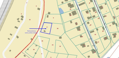 Parduodamas  sklypas Žemoklių, Panemunė, Kauno m., Kauno m. sav., 7.3 a ploto 1