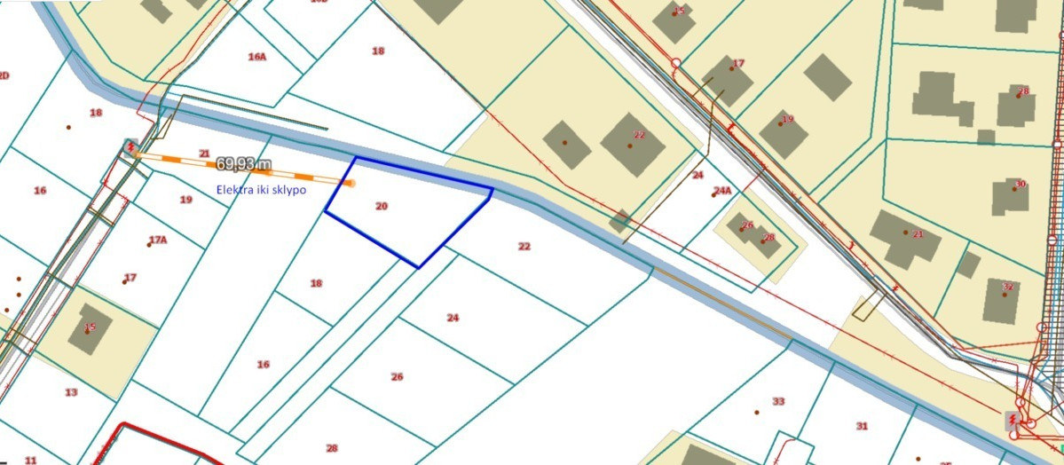 Parduodamas  sklypas Daukšiagirės g., Panemunė, Kauno m., Kauno m. sav., 10.65 a ploto 2