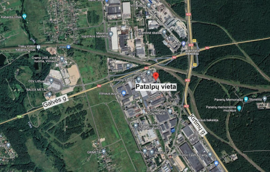 Nuomojamos administracinės, paslaugų, prekybos, sandėliavimo patalpos Ugniagesių g., Aukštieji Paneriai, Vilniaus m., Vilniaus m. sav., 600 m2 ploto 27